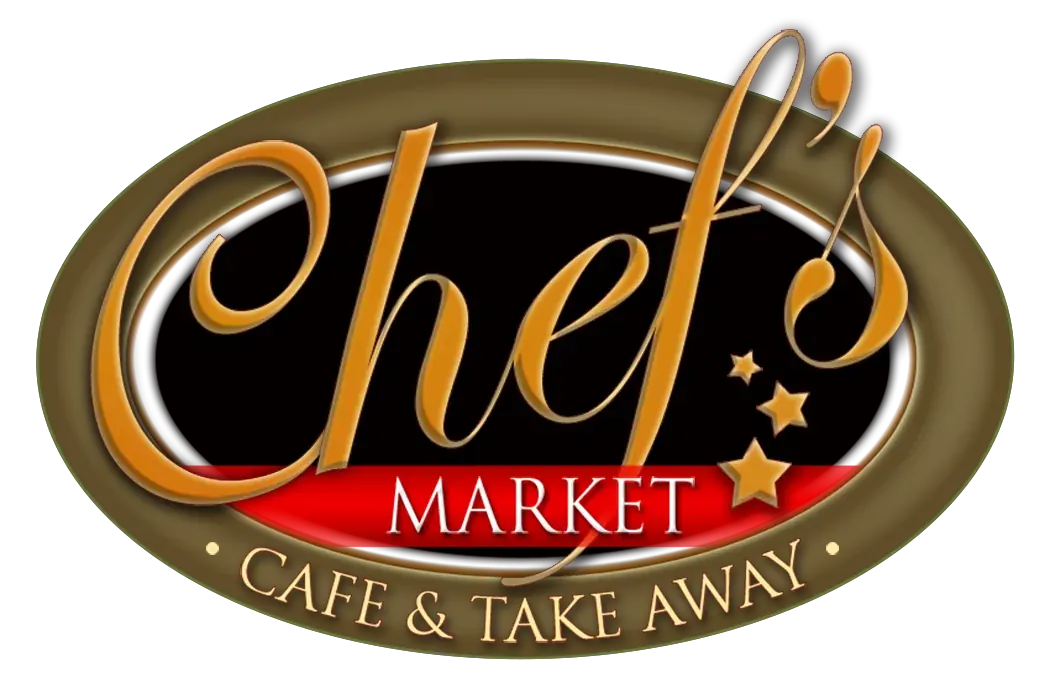 Chef's Market Brand Identity, Restaurant and cafe identity with refined typography and a warm palette.