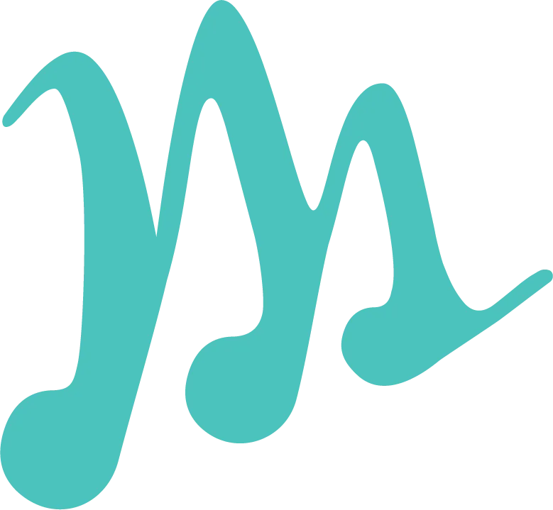 Myxer Brand Identity System, Brand marks for Myxer, a music company: primary lettermark, Myxer Radio identity, and a script wordmark variant.