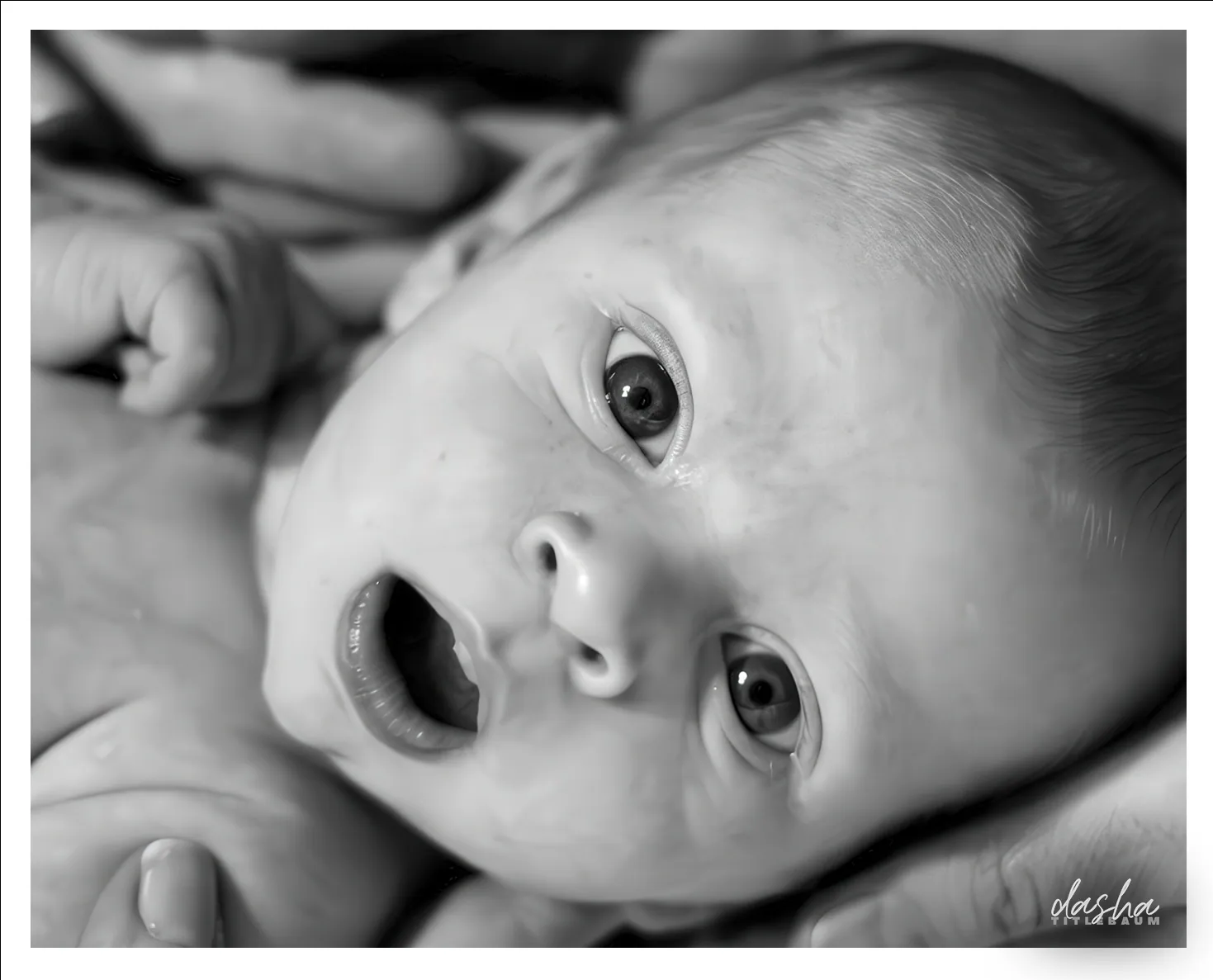 Baby Norah, Newborn, Intimate newborn portrait built around soft natural light and quiet detail.